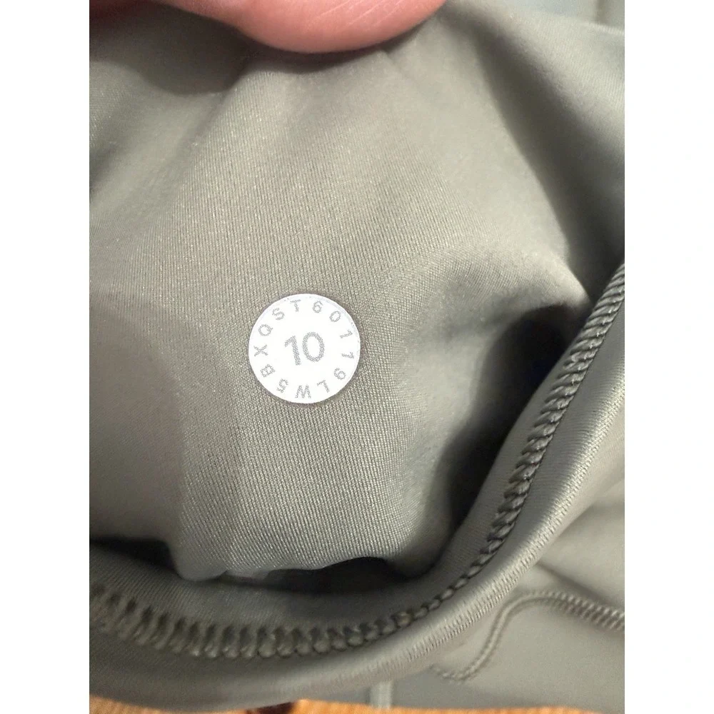 Lululemon Fast and Free Leggings‎ 25in Green Olive Sage Size 10